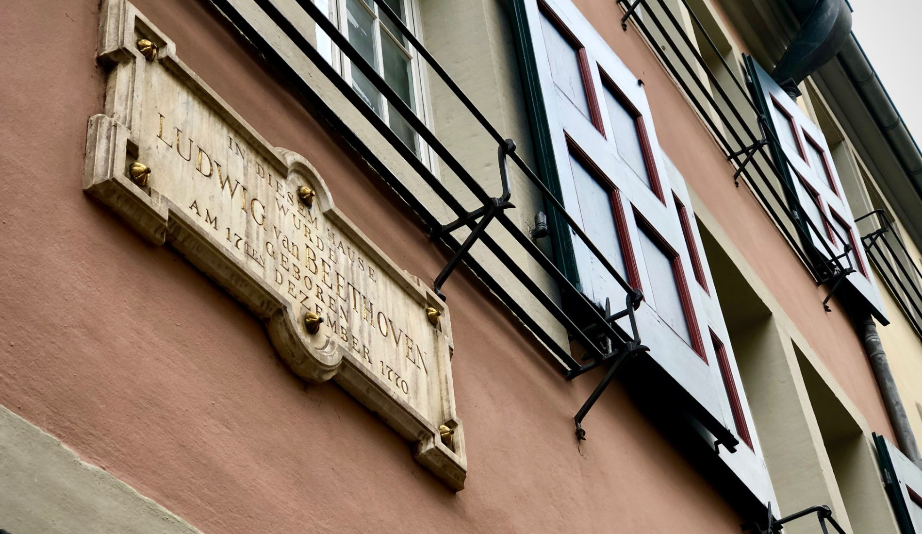 Beethovenhaus Schild